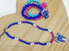 Kit colar + pulseiras Stitch