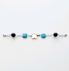 Pulsera Teddy grabada