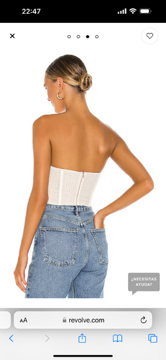 Top Corset Revolve Importado