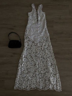 Vestido de fiesta blanco