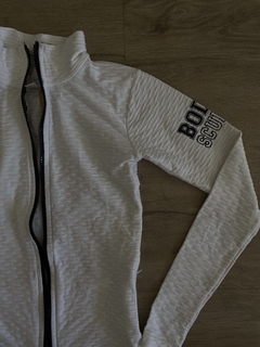 Campera deportiva Blanca - body sculpt - comprar online