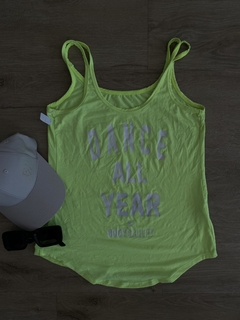 Remera verde flúor body sculpt