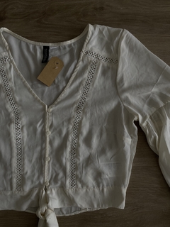 Blusa blanca H&M - comprar online