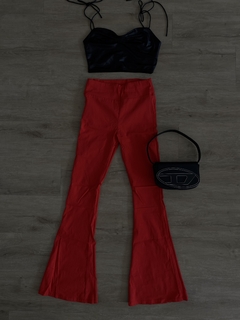 Pantalon elastizado | Rojo