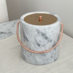 Hielera Mármol Carrara con detalles RoseGold - tienda online