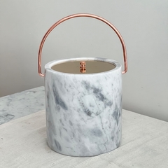 Hielera Mármol Carrara con detalles RoseGold - comprar online