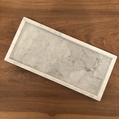 Bandeja Mármol Carrara Slim 30x14 cm - (SEGUNDA SELECCIÓN B)