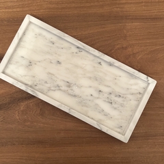 Bandeja Mármol Carrara Slim 30x14 cm - (SEGUNDA SELECCIÓN C)