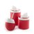 SET LATAS SILICONA ROJO en internet