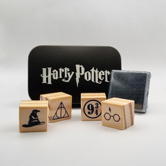 CONJUNTO DE CARIMBOS HARRY POTTER