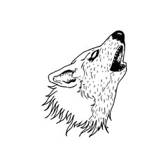 CARIMBO LOBO UIVANDO - comprar online