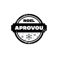 CARIMBO SELO NOEL APROVOU - comprar online