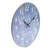 Reloj Azul 33cm de Madera - comprar online