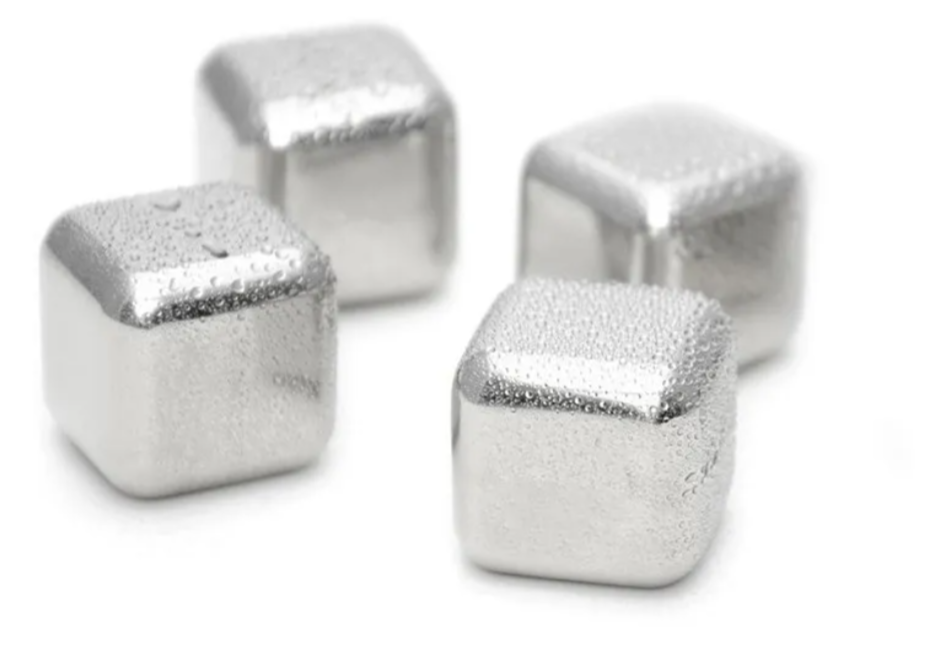 Comprar cubitos de acero inoxidable hielo Inoxibar. Precios 53107