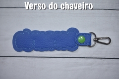 Imagem do Chaveiro Personalizado Até 12 caracteres (1 linha) para Mochila e Malas