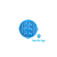 Comedouro Lento Fun Feeder para Cães - Azul - comprar online