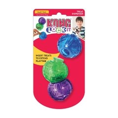 KONG Bola Lock-it Colorida - comprar online