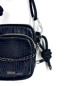 Bag Duo Corda Preto Croco na internet