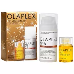 Get Your Shine On Frizz Control Hair Styling Value Set | Olaplex