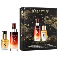 Iconic Hair Heroes Gift Set: 8H Magic Night Serum & Mini Elixir Ultime Hair Oil | Kérastase