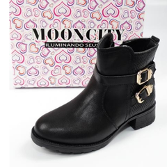 Mooncity 79901 - Bota Infantil Feminina Cano Baixo Montaria - comprar online