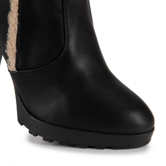 Mooncity 77931 - Bota Ankle Boots Ziper Feminina Cano Curto - comprar online