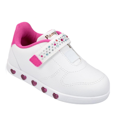 Pampili Sneaker Luz Led 165.159 - Tênis Infantil Feminino - comprar online