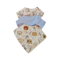 Baberos Bandanas - Pack 3 Unidades Compose Kids - tienda online