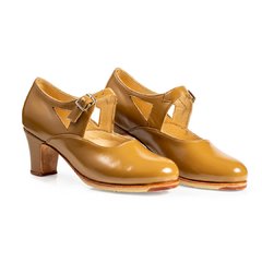 Zapatos de folklore modelo Sofia Camel - comprar online
