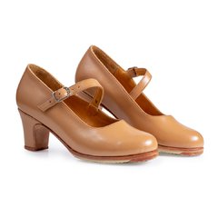 Zapatos de folklore modelo Cynthia Nude - comprar online