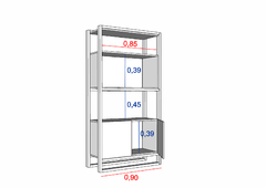 Columna 0,90cm LINEA CHIC - comprar online