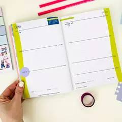 Agenda semana a la vista Binder mi año magico Watermelon - comprar online