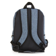 Mochila Escolar/diaria Canva Azul Melange Rock Store - Nuna