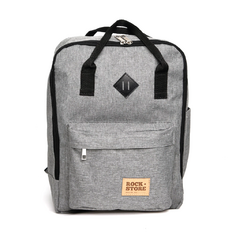 Mochila Escolar/diaria Gris Rock Store - tienda online