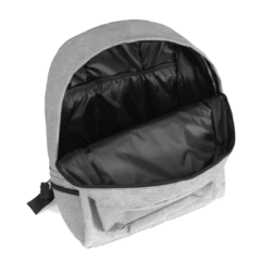 Mochila Escolar/diaria Clasica Gris Melange Rock Store - comprar online