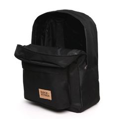 Mochila Escolar/diaria Clasica negra Rock Store - comprar online