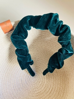 Vincha Scrunchie Terciopelo