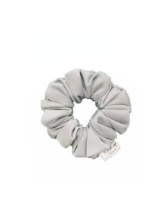 Scrunchie Plateada