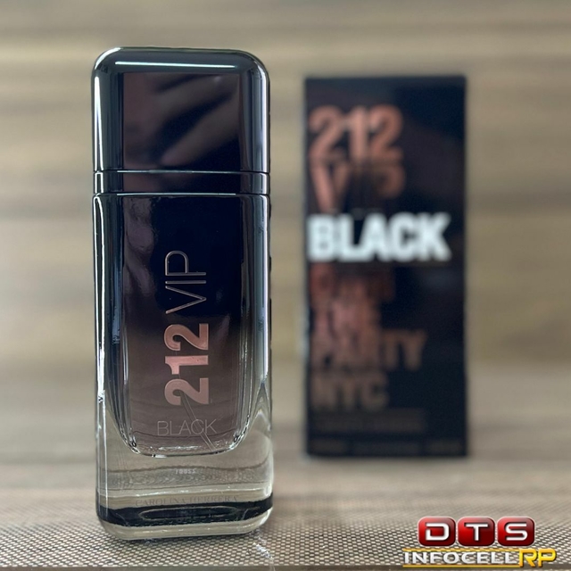 Perfume 212 Vip Black Carolina Herrera 100ml Masculino Original