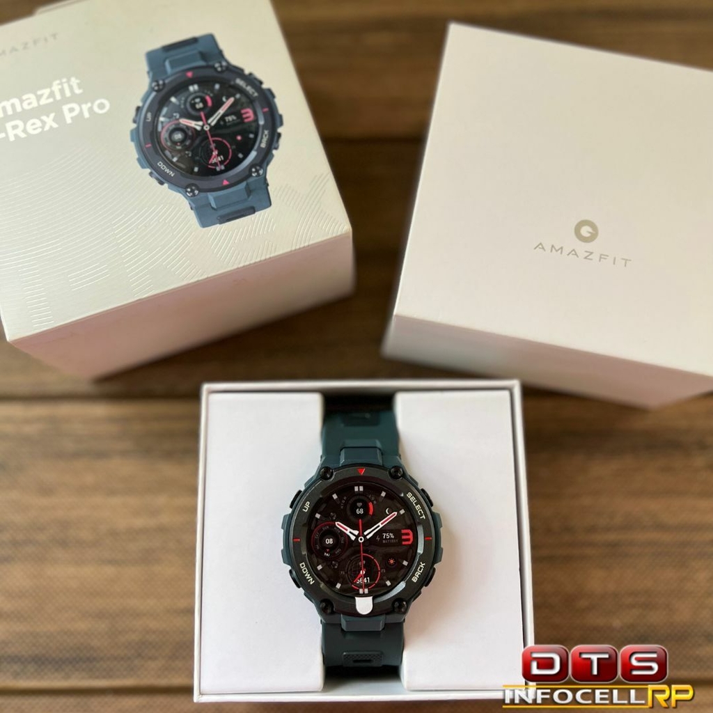 Smartwatch Amazfit Sport T-Rex Pro 1.3 caja 47.7mm de