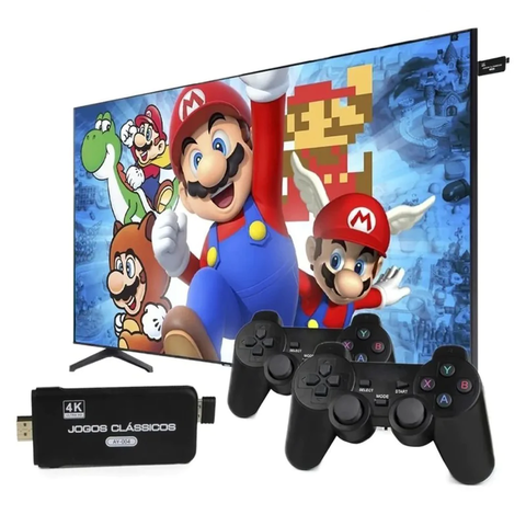 Video Game Stick 15 mil Jogos 64gb 2 controles sem fio Super Mario Word  Sonic - Videogames - Centro, Niterói 1252634595