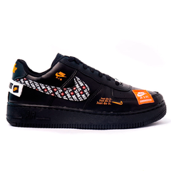 AIR FORCE JUST BLACK ORANGE