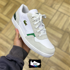 LACOSTE SOCIAL WHITE GREEN - comprar online