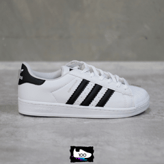 Superstar White and Black - Tenispor100