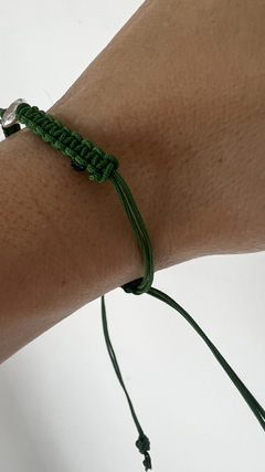 PULSERA MACRAMÉ GRASS BP - comprar online