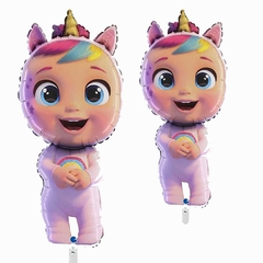 GLOBO BEBES LLORONES UNICORNIO 70CM