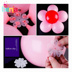 Clip Para Flor de Globos X10 - comprar online