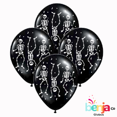 GLOBOS ESTAMPADOS ESQUELETO