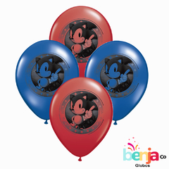 GLOBOS ESTAMPADOS SONIC