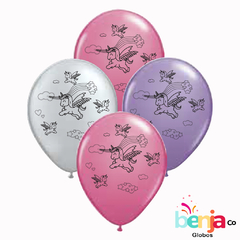 GLOBOS ESTAMPADOS UNICORNIO CUERPO